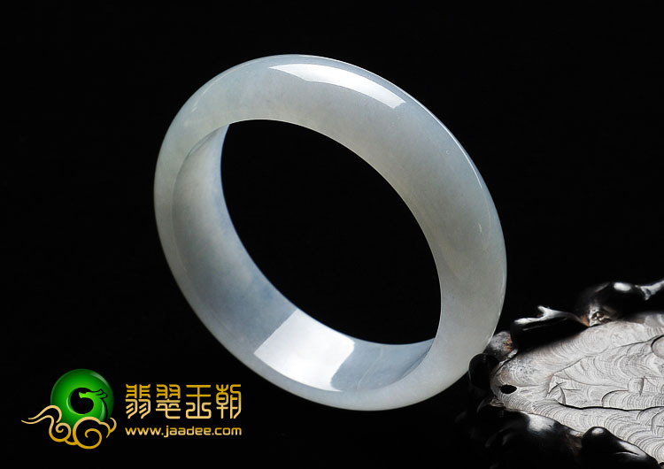 冰种晴水缅甸翡翠A货手镯（56.3mm）