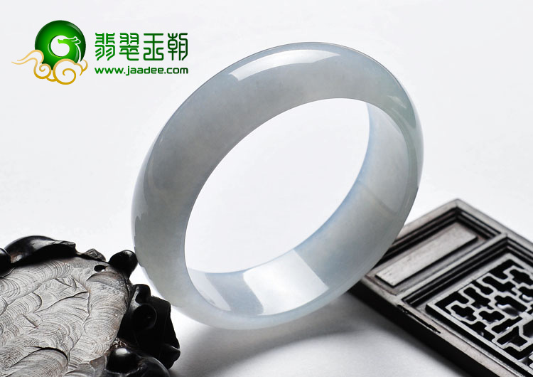 冰种晴水缅甸翡翠A货手镯（56.3mm）