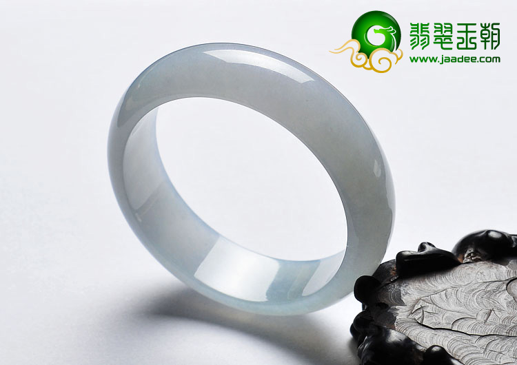 冰种晴水缅甸翡翠A货手镯（56.3mm）