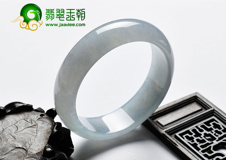 冰种晴水缅甸翡翠A货手镯（58.2mm）