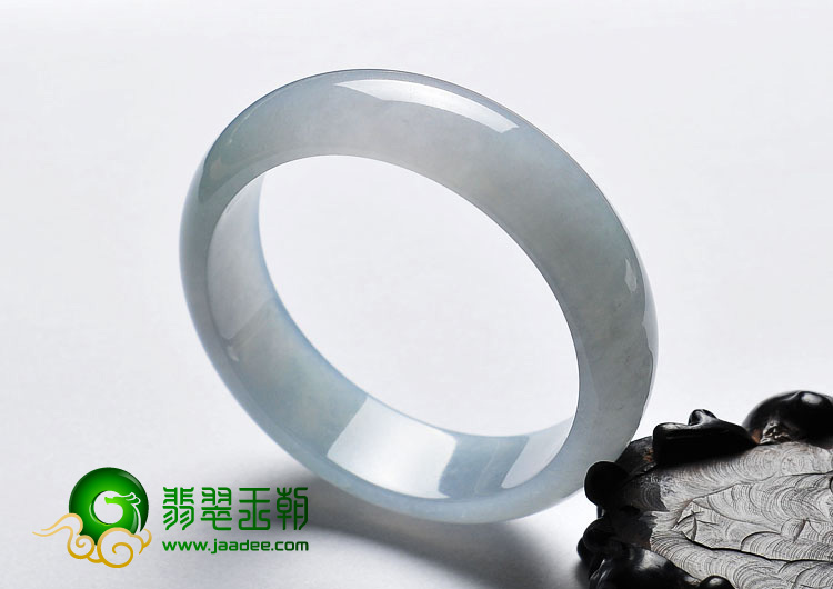 冰种晴水缅甸翡翠A货手镯（58.2mm）