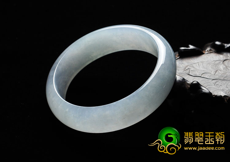 冰种晴水缅甸翡翠A货手镯（58.2mm）