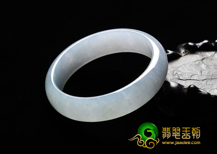 冰种晴水缅甸翡翠A货手镯（58.4mm）