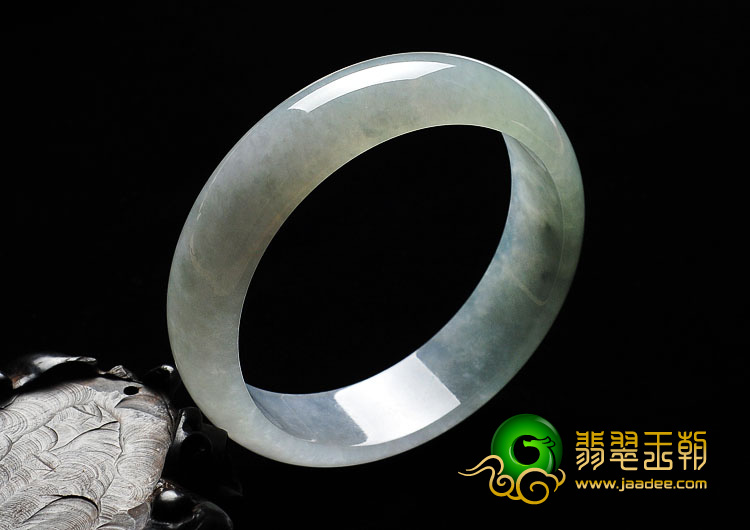 冰种晴水缅甸翡翠A货手镯（61.7mm）