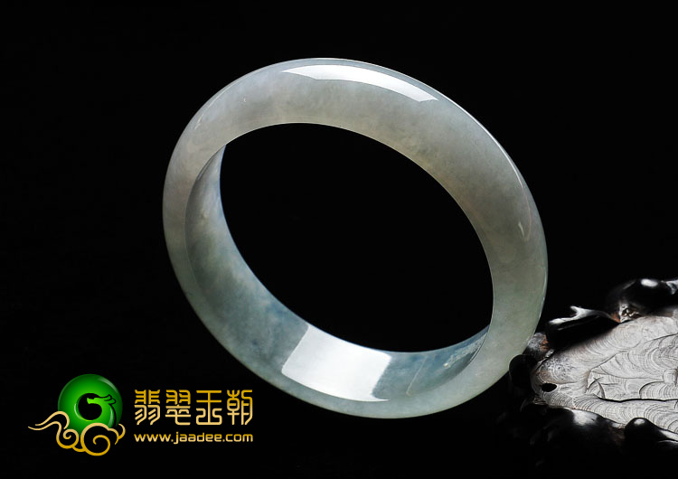 冰种晴水缅甸翡翠A货手镯（61.7mm）