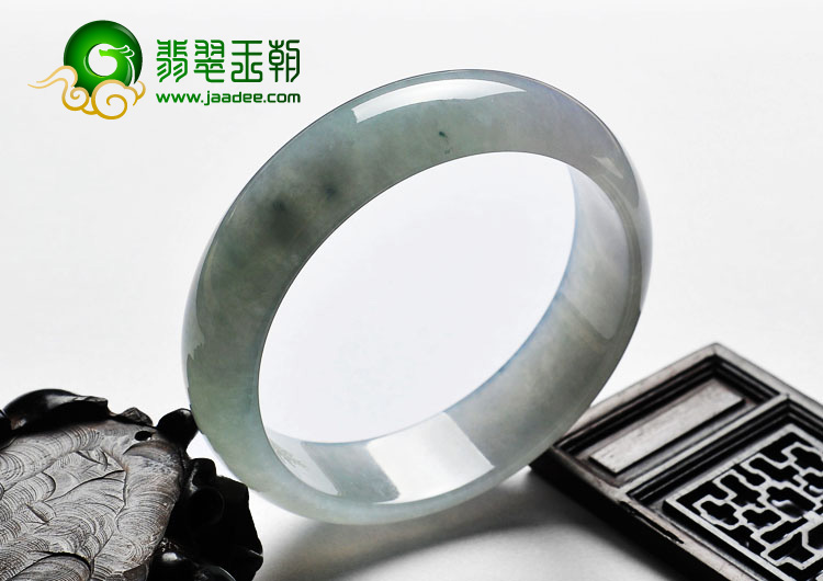 冰种晴水缅甸翡翠A货手镯（61.7mm）