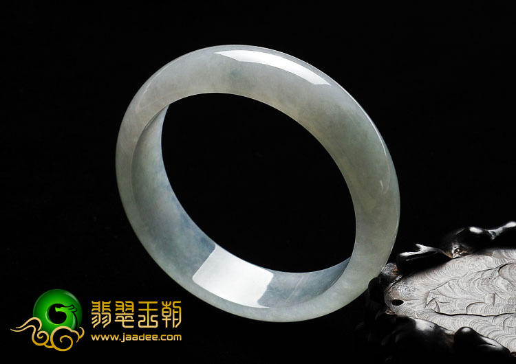 冰种晴水缅甸翡翠A货手镯（60.8mm）