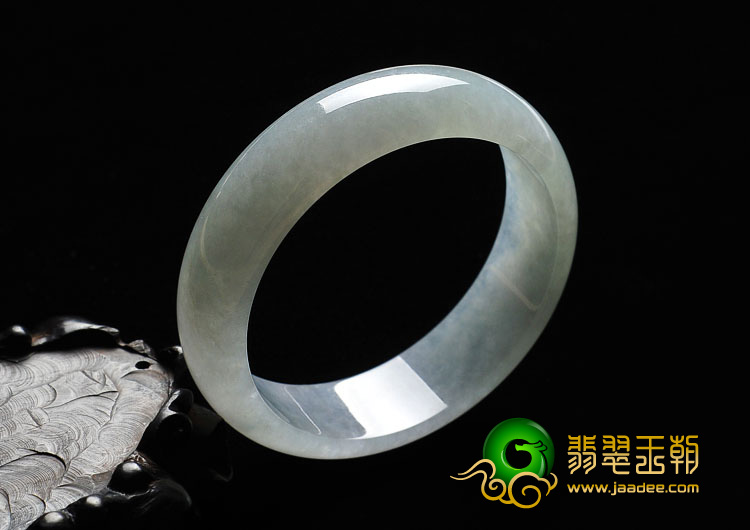 冰种晴水缅甸翡翠A货手镯（60.8mm）