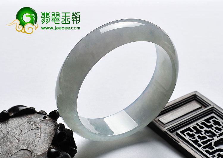 冰种晴水缅甸翡翠A货手镯（60.8mm）