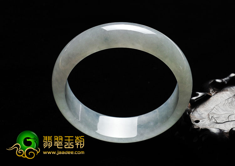 冰种晴水缅甸翡翠A货手镯（60.8mm）