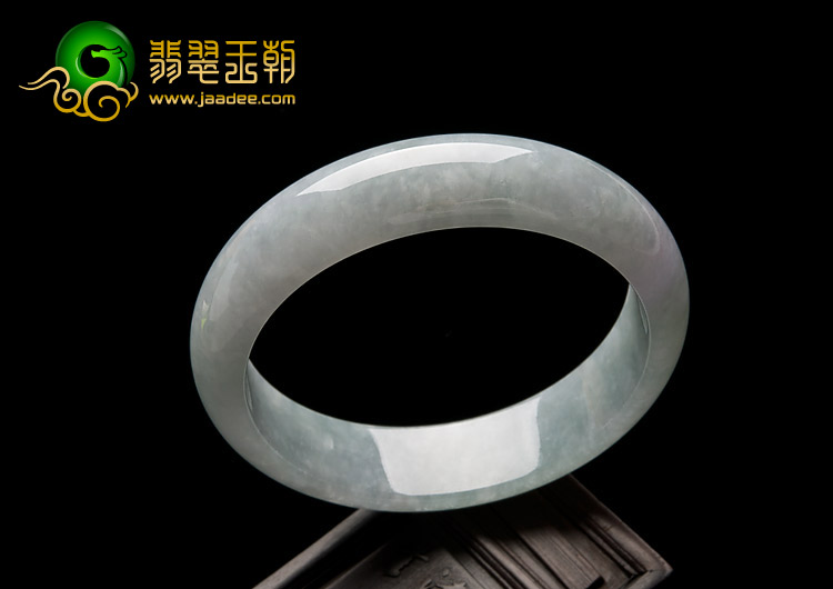 糯冰种晴水缅甸翡翠A货手镯（58.8mm）