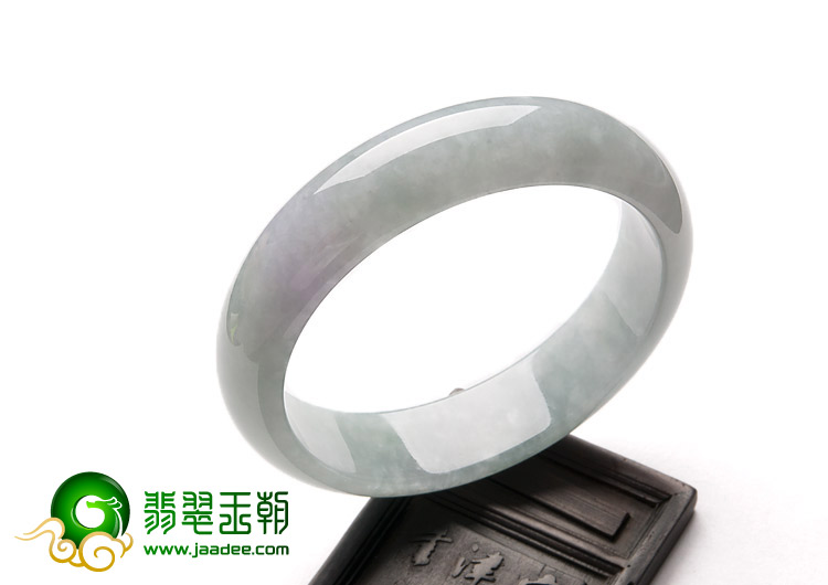 糯冰种晴水缅甸翡翠A货手镯（58.8mm）