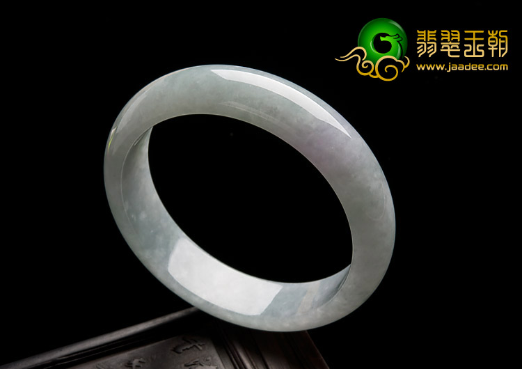 糯冰种晴水缅甸翡翠A货手镯（58.8mm）