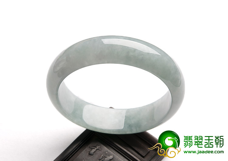 糯冰种晴水缅甸翡翠A货手镯（59mm）