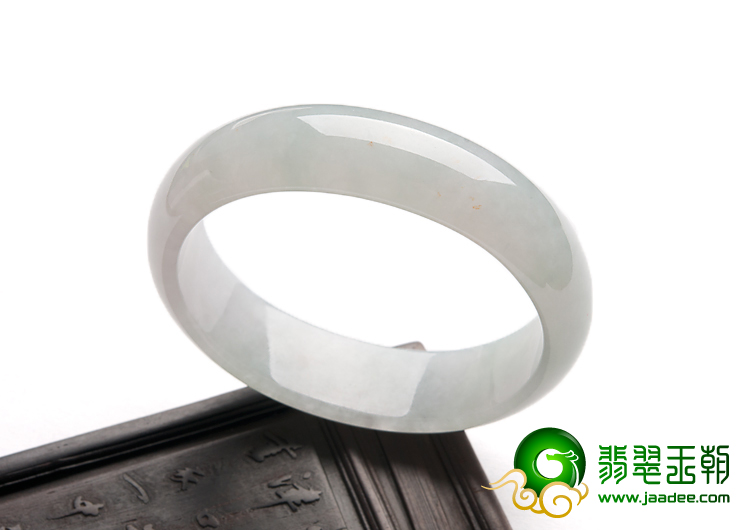 冰种晴水缅甸翡翠A货贵妃镯（53.5mm-48.2mm）