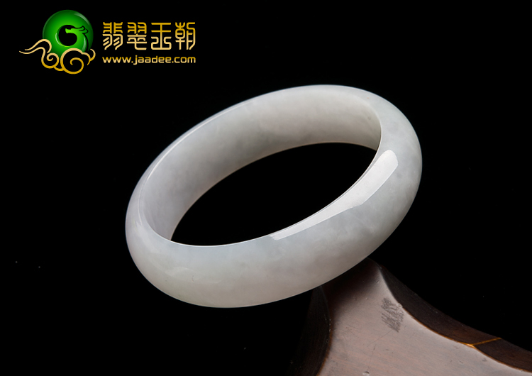 冰种晴水缅甸翡翠A货手镯（55.8mm）