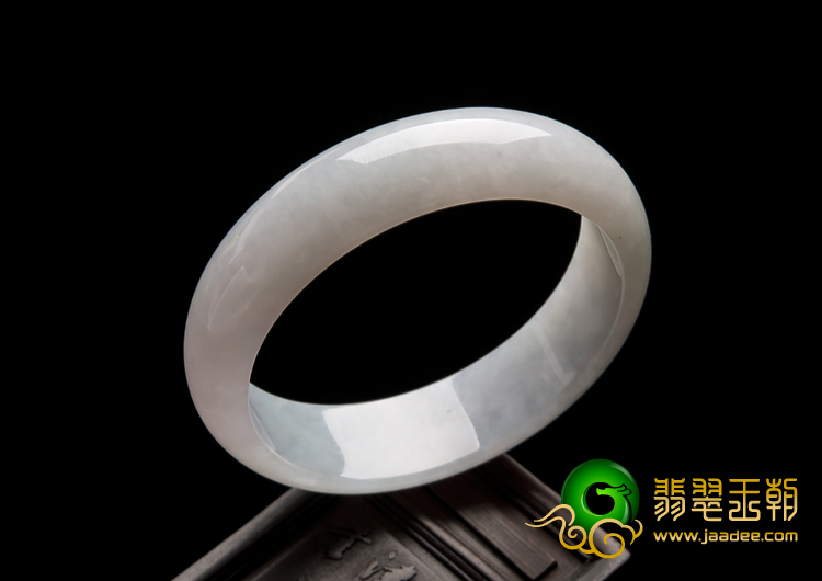 冰种晴水缅甸翡翠A货手镯（55.8mm）