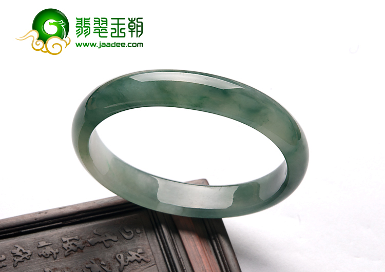 冰种飘花缅甸翡翠A货贵妃镯（54.2mm-48.1mm）