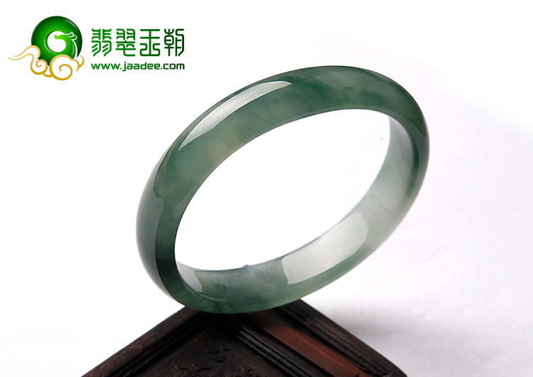冰种飘花缅甸翡翠A货贵妃镯（54.2mm-48.1mm）