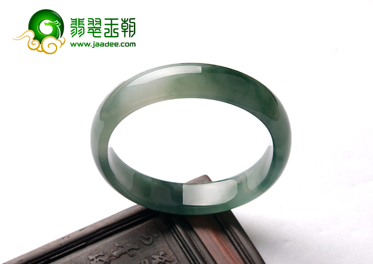 冰种飘花缅甸翡翠A货贵妃镯（54.2mm-48.1mm）