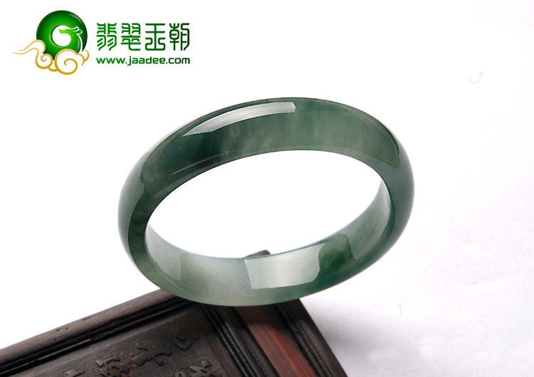 冰种飘花缅甸翡翠A货贵妃镯（54.2mm-48.1mm）