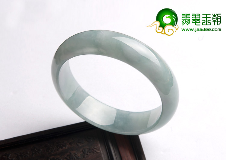 糯冰种晴水缅甸翡翠A货手镯（58.2mm）