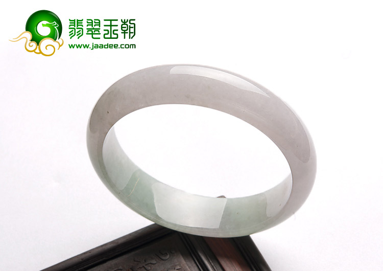 糯冰种晴水缅甸翡翠A货手镯（58.2mm）