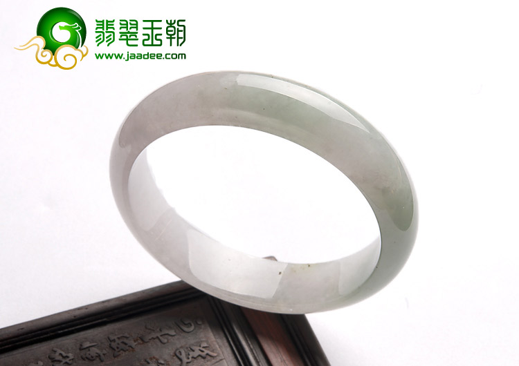 糯冰种晴水缅甸翡翠A货手镯（58.2mm）