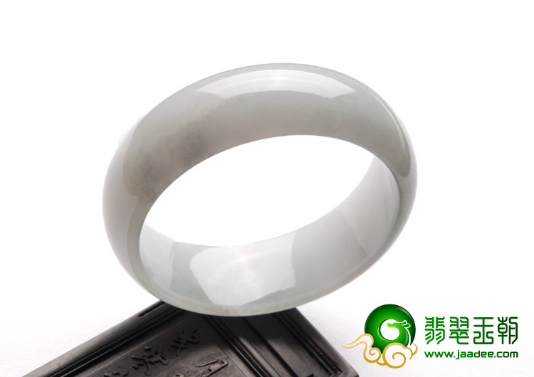 糯冰种晴水缅甸翡翠A货手镯（58.2mm）