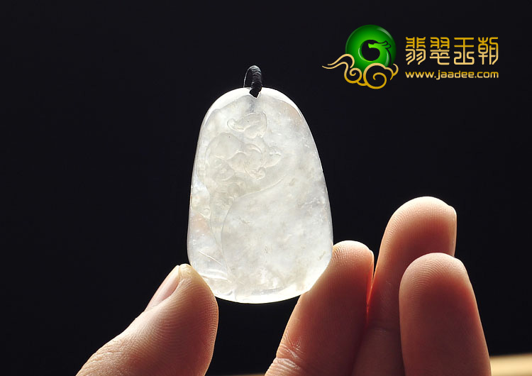 冰种缅甸翡翠A货貔貅挂件