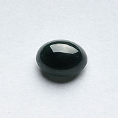 玻璃种墨翠缅甸翡翠A货戒面