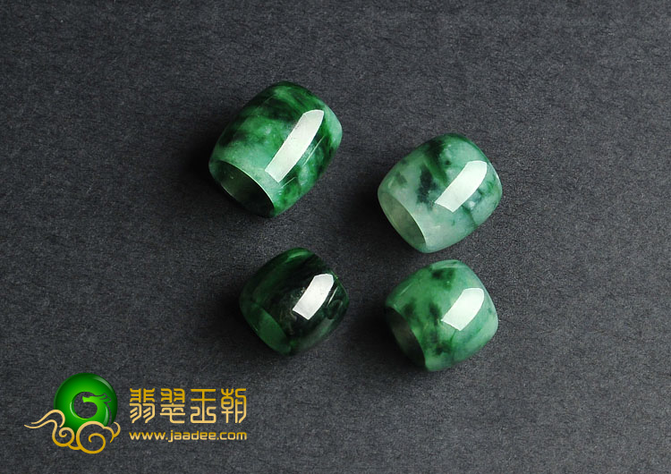 冰种飘花缅甸翡翠A货路路通挂件（单价）