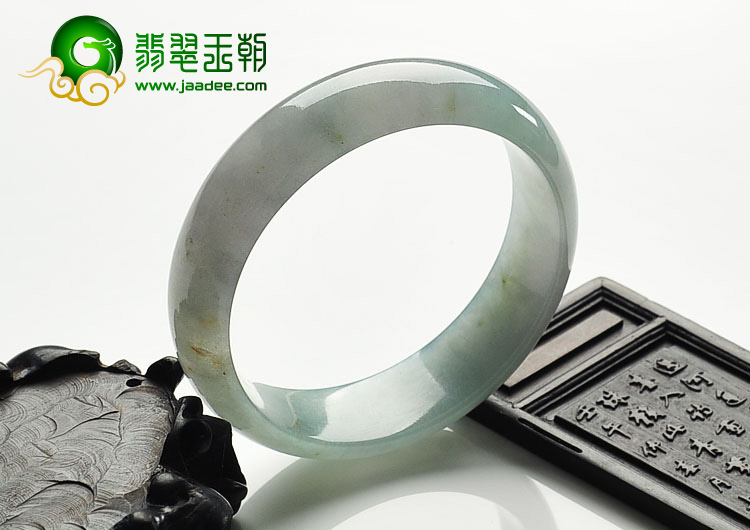 冰种晴水缅甸翡翠A货手镯（58.4mm）