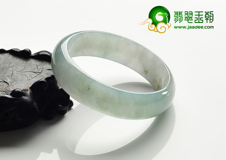 冰种晴水缅甸翡翠A货手镯（58.4mm）