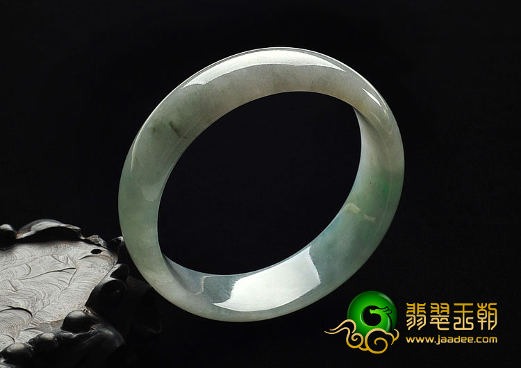 冰种晴水缅甸翡翠A货手镯（56.8mm）