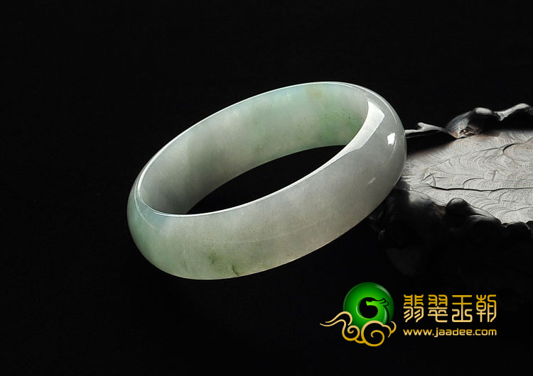 冰种晴水缅甸翡翠A货手镯（56.8mm）
