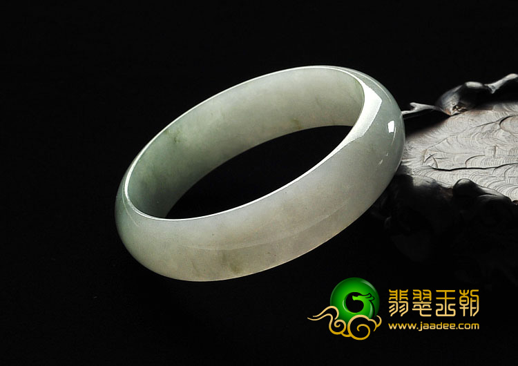 冰种晴水缅甸翡翠A货手镯（58.2mm）