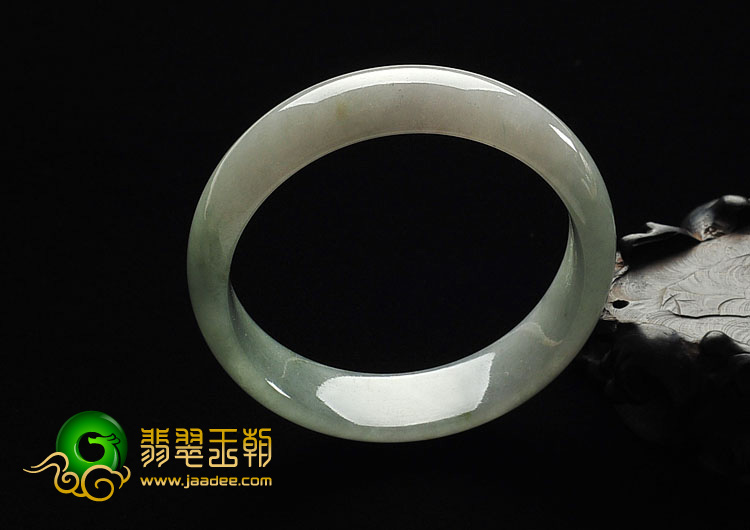 冰种晴水缅甸翡翠A货手镯（58.2mm）