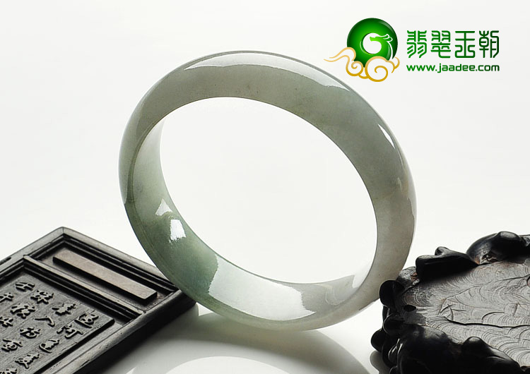 冰种晴水缅甸翡翠A货手镯（58.2mm）