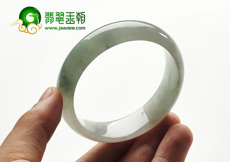 冰种晴水缅甸翡翠A货手镯（58.2mm）