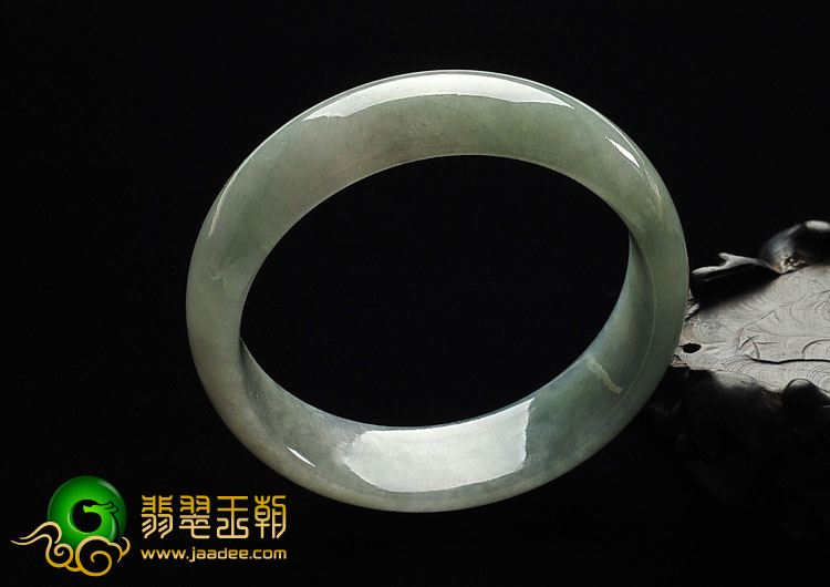 冰种晴水缅甸翡翠A货手镯（60mm）