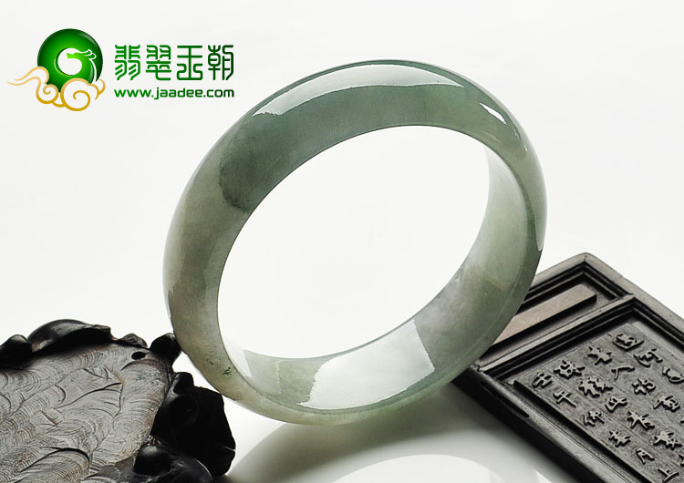 冰种晴水缅甸翡翠A货手镯（60mm）