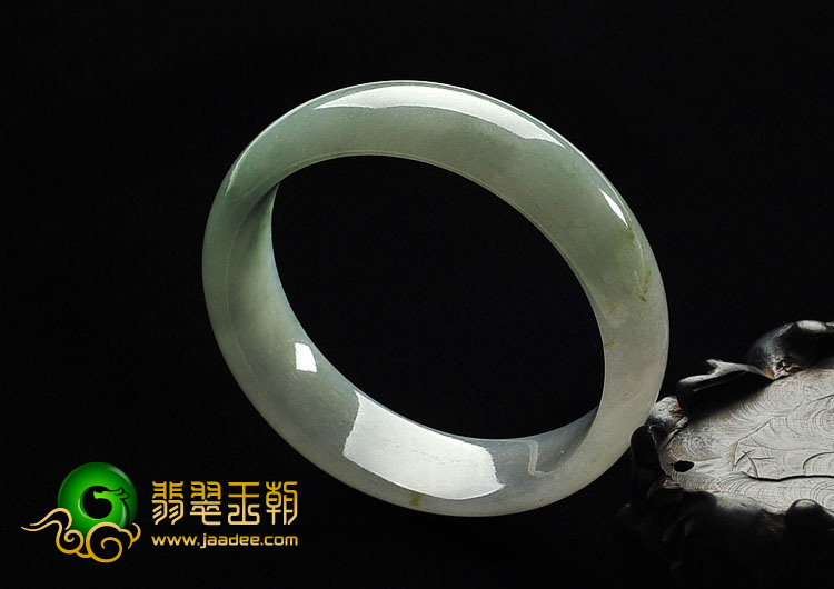 冰种晴水缅甸翡翠A货手镯（56.3mm）