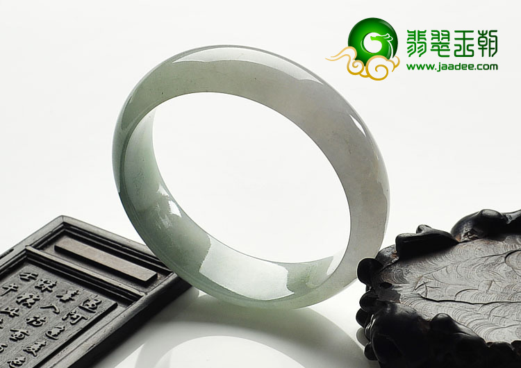冰种晴水缅甸翡翠A货手镯（56.3mm）