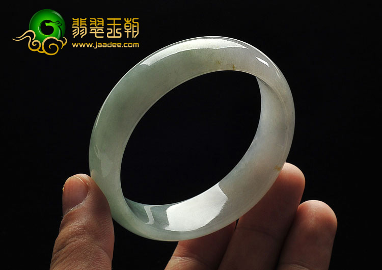 冰种晴水缅甸翡翠A货手镯（56.3mm）
