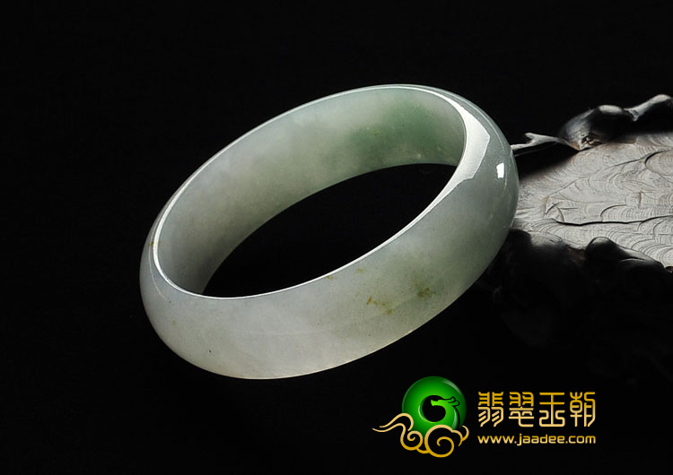 冰种晴水缅甸翡翠A货手镯（56.3mm）