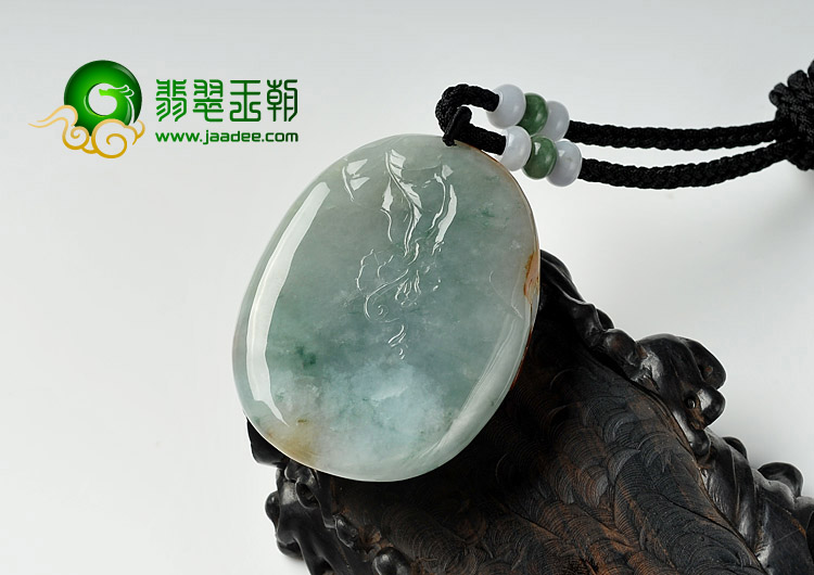 糯冰种晴水红翡缅甸翡翠A货比翼双飞挂件