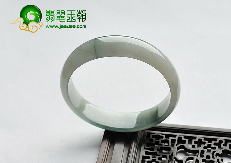 糯冰种飘花缅甸翡翠A货贵妃镯（56mm-51.3mm）