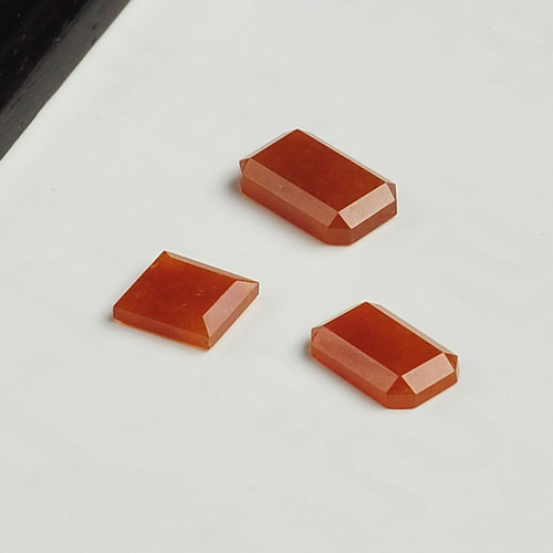冰种红黄翡缅甸翡翠A货戒面（一批走）