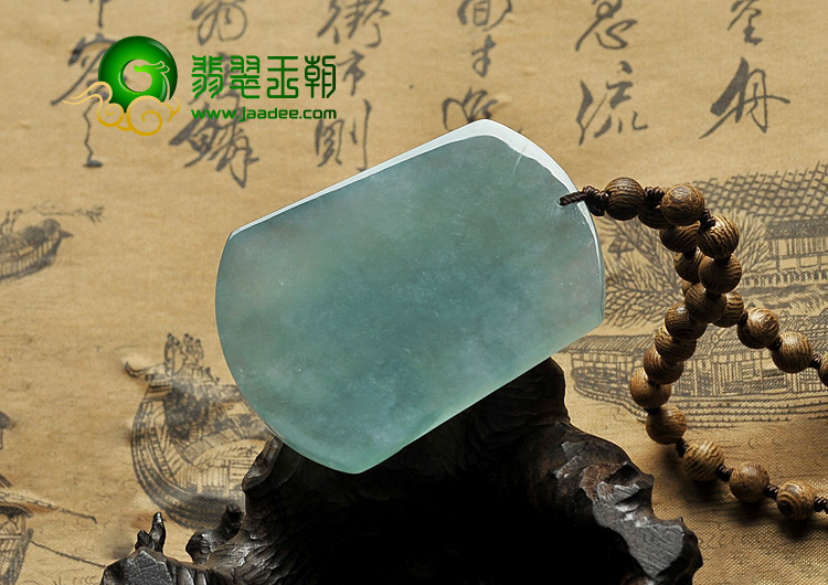 冰种晴水缅甸翡翠A货悟道成佛挂件